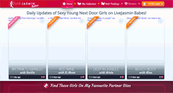 Desktop Screenshot of livejasminbabes.net
